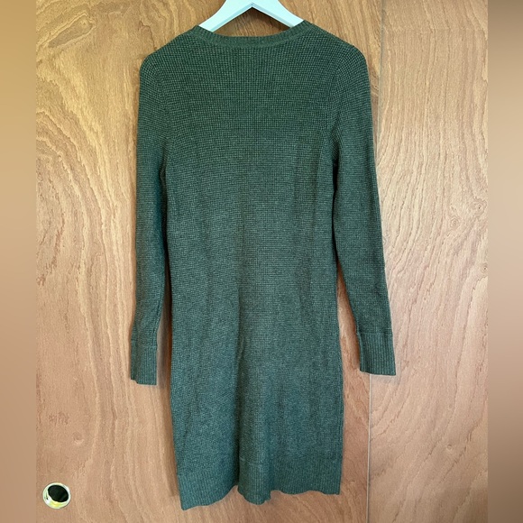 A New Day | Green Sweater dress - Picture 2 of 4